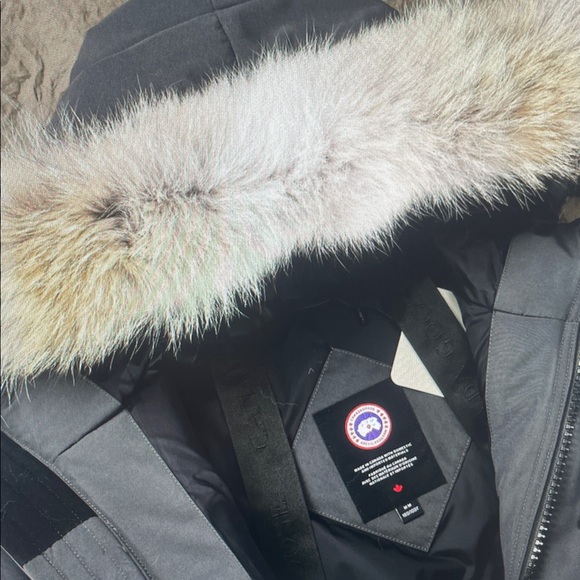 Canada Goose Charcoal Puffer Jacket - Picture 3 of 8